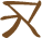 Glyph of the word 'elu'.