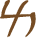 Glyph of the word 'ha'.