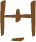 Glyph of the word 'hoya'.