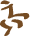 Glyph of the word 'iki'.