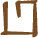 Glyph of the word 'kana'.
