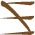 Glyph of the word 'kawi'.