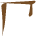 Glyph of the word 'lako'.