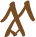 Glyph of the word 'nevi'.