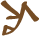 Glyph of the word 'nu'e'.