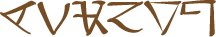 Glyph of the word 'ieletapana'.