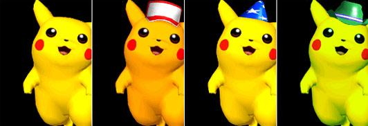 Pika the wizard! Pikachu wearing more cute little hats!