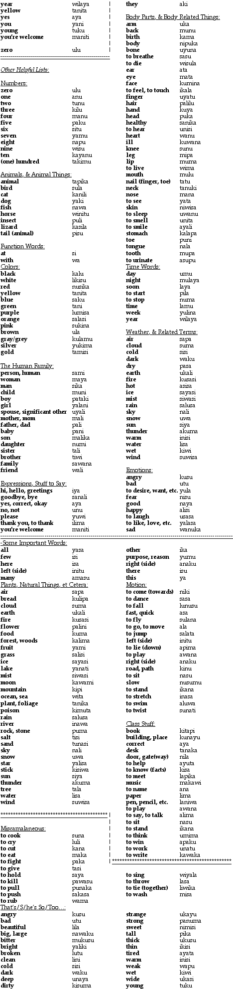 Wasabi Word List 3